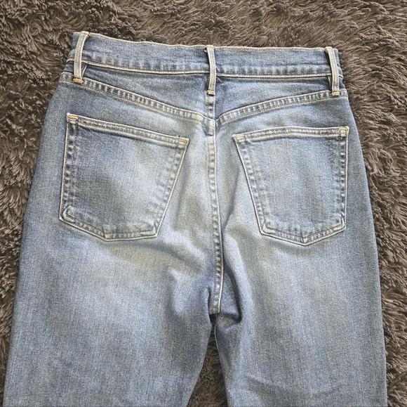 ♥️ 3x1 ❤️| High Waist Straight Ankle Jeans Sz 27 - Picture 4 of 5